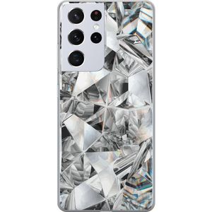 Samsung Galaxy S21 Ultra 5G Läpinäkyvä Puhelinkotelo Kristaller