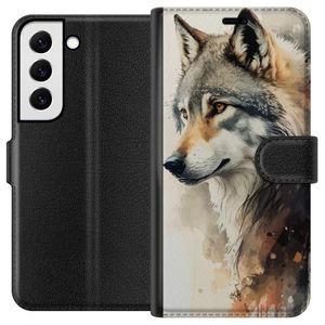 Samsung Galaxy S22 5G Musta Lompakkokotelo Varg