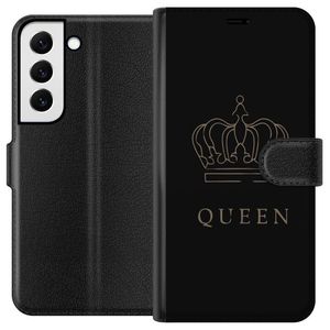 Samsung Galaxy S22+ 5G Svart Plånboksfodral Monark