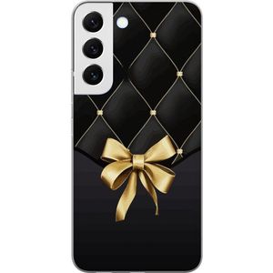 Samsung Galaxy S22+ 5G Transparent Mobilskal Elegant Rosett