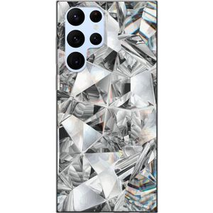 Samsung Galaxy S22 Ultra 5G Transparent Mobilskal Kristaller