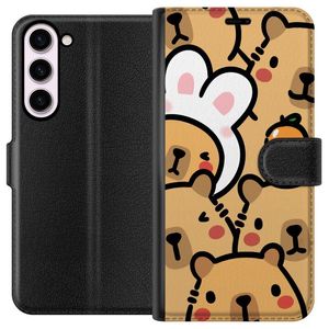 Samsung Galaxy S23+ Svart Plånboksfodral Kapivara