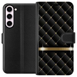 Samsung Galaxy S23+ Musta Lompakkokotelo Lyxigt