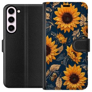 Samsung Galaxy S23+ Musta Lompakkokotelo Solrosor
