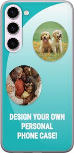 Designa ditt eget Samsung Galaxy S23+ Genomskinligt Skal