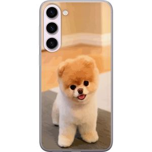 Samsung Galaxy S23+ Transparent Mobilskal Söt Valp