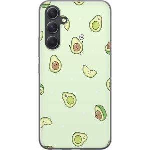 Samsung Galaxy S24 Transparent Mobilskal Avokado