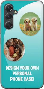 Suunnittele omat Samsung Galaxy S24 FE Läpinäkyvä kuori