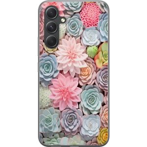 Samsung Galaxy S24 FE Transparent Mobilskal Växter