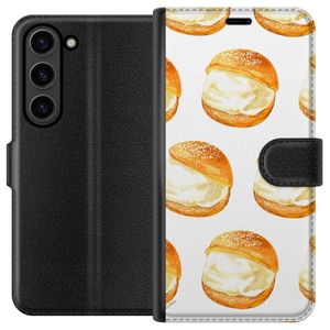 Samsung Galaxy S24+ Svart Plånboksfodral Semlor