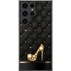 Samsung Galaxy S24 Ultra Läpinäkyvä Puhelinkotelo Lyxig Sko