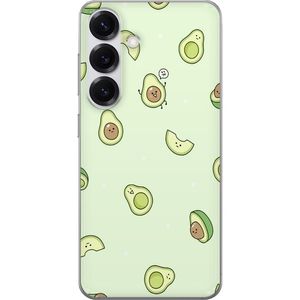 Samsung Galaxy S25 Transparent Mobilskal Avokado