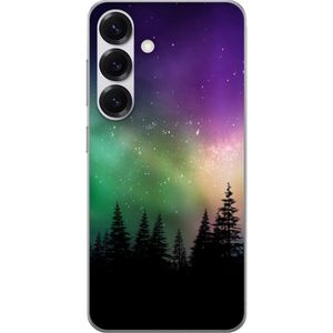 Samsung Galaxy S25 Transparent Mobilskal Norrsken