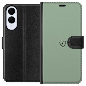 Samsung Galaxy S25 Edge Musta Lompakkokotelo Hjärta