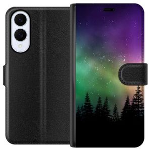 Samsung Galaxy S25 Edge Musta Lompakkokotelo Norrsken