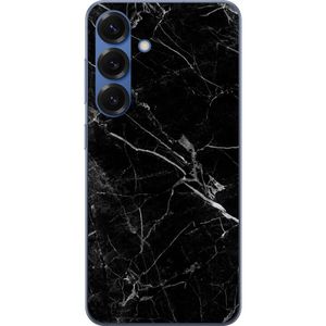 Samsung Galaxy S25+ Transparent Mobilskal Svart marmor