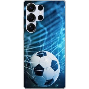 Samsung Galaxy S25 Ultra Gjennomsiktig Telefondeksel Fotboll