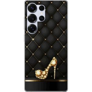 Samsung Galaxy S25 Ultra Transparent Mobilskal Lyxig Sko