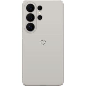 Samsung Galaxy S26 Ultra Puhelinkotelo Grått hjärta