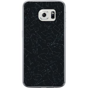 Samsung Galaxy S6 edge Transparent Mobilskal Himlakroppar