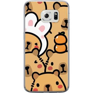 Samsung Galaxy S6 edge Transparent Mobilskal Kapivara