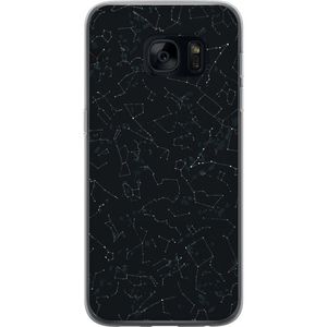 Samsung Galaxy S7 Transparent Mobilskal Himlakroppar