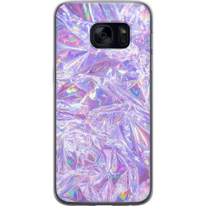 Samsung Galaxy S7 Gennemsigtigt Telefoncover Glitter