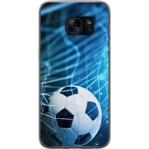 Samsung Galaxy S7 Transparent Mobilskal Fotboll