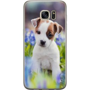 Samsung Galaxy S7 edge Transparent Mobilskal Hundvalp