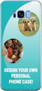 Designa ditt eget Samsung Galaxy S8 Genomskinligt Skal