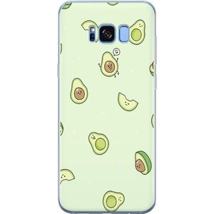 Samsung Galaxy S8 Transparent Mobilskal Avokado