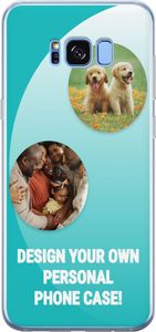 Design dit eget Samsung Galaxy S8+ Gennemsigtig cover