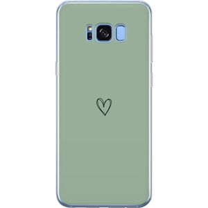 Samsung Galaxy S8+ Transparent Mobilskal Hjärta