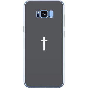 Samsung Galaxy S8+ Gjennomsiktig Telefondeksel Kors