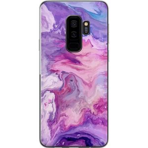 Samsung Galaxy S9+ Gjennomsiktig Telefondeksel Marmor
