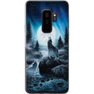 Samsung Galaxy S9+ Gjennomsiktig Telefondeksel Varjar på natten