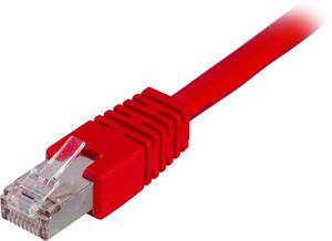 F/UTP Cat6 patch-kabel 0,5 meter röd