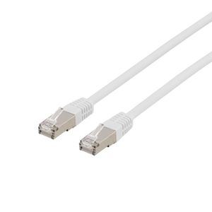 U/FTP Cat6a patchkabel 1,5 meter vit LSZH – snabb och säker nätverkskabel