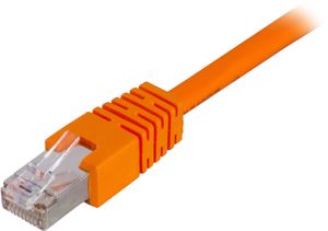 F/UTP Cat6 nätverkskabel 2m orange