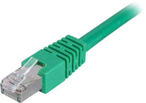 Cat6 patchkabel 2m grön (F/UTP)