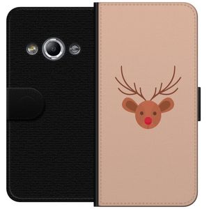 Samsung Galaxy Xcover 3 Sort Tegnebogsetui Ren Julkänsla