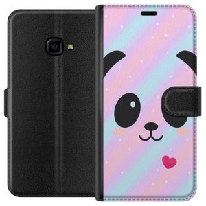 Samsung Galaxy Xcover 4 Svart Plånboksfodral Glad panda