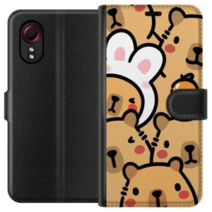 Samsung Galaxy Xcover 5 Sort Lommebokdeksel Kapivara