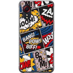 Samsung Galaxy Xcover 5 Transparent Mobilskal Tecknat Boom!