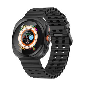 Samsung Galaxy Watch Ultra 47mm/Ultra 2025 Silikon Klokkereim – Svart