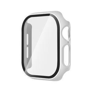 Apple Watch Series 11 / 10 42mm Suojakuori Näytönsuojalla - Valkoinen
