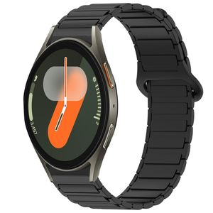 Samsung Galaxy Watch 7 40/44mm Silikon Klokkereim – Svart