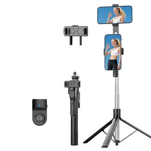 K50 Bluetooth Stativ / Selfiestick, 190cm – Svart