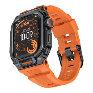 Apple Watch Series 11/10 46 mm kellonranneke ja kotelo – oranssi