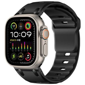 Apple Watch 49mm/46mm/45mm/44mm/42mm Urrem – Sort